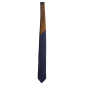 Cravată-Albastru-Cadrat-cu-Pois-Galben-Aur-Nod-în-Contrast-Galben-Auriu-Fantezie-1-N2803
