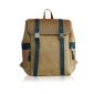 Boston Leather Backpack - Tabac