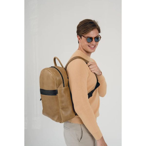 Cooper Leather Backpack - Tabac 2