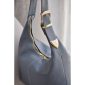 Serena Leather Tote Bag - French Blue